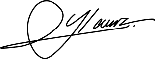 Yannick's signature